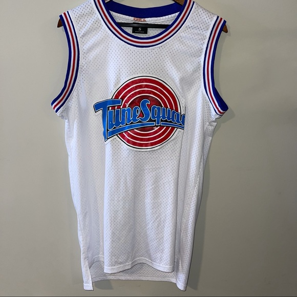 Jolie Sport Other - Men’s sz S Looney Tunes Squad Bugs 1 Vintage White Space Jam jersey-Nostalgic